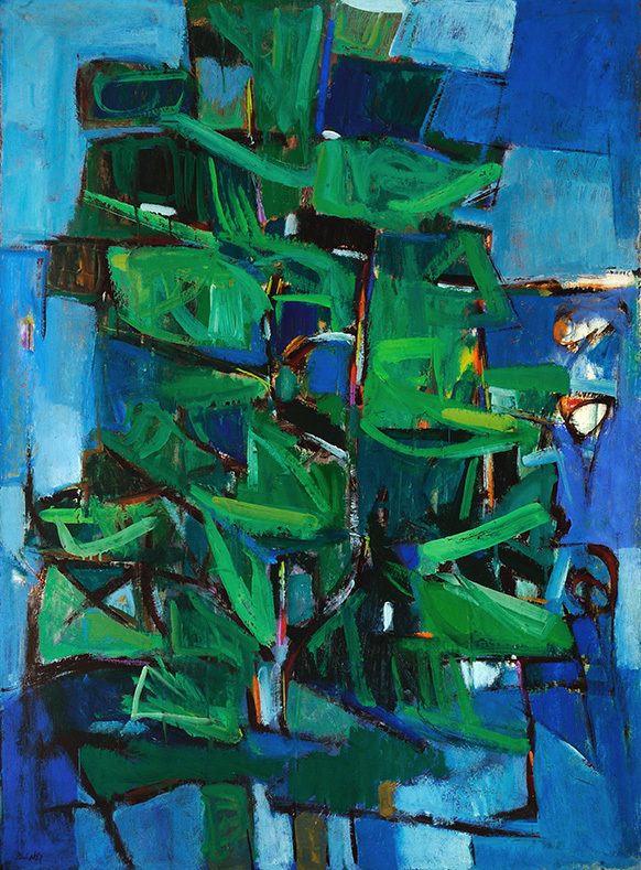 David C. Driskell | Pine Trees #5, 1959