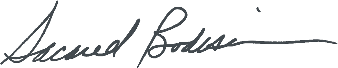 Sacared Bodison, MD Signature