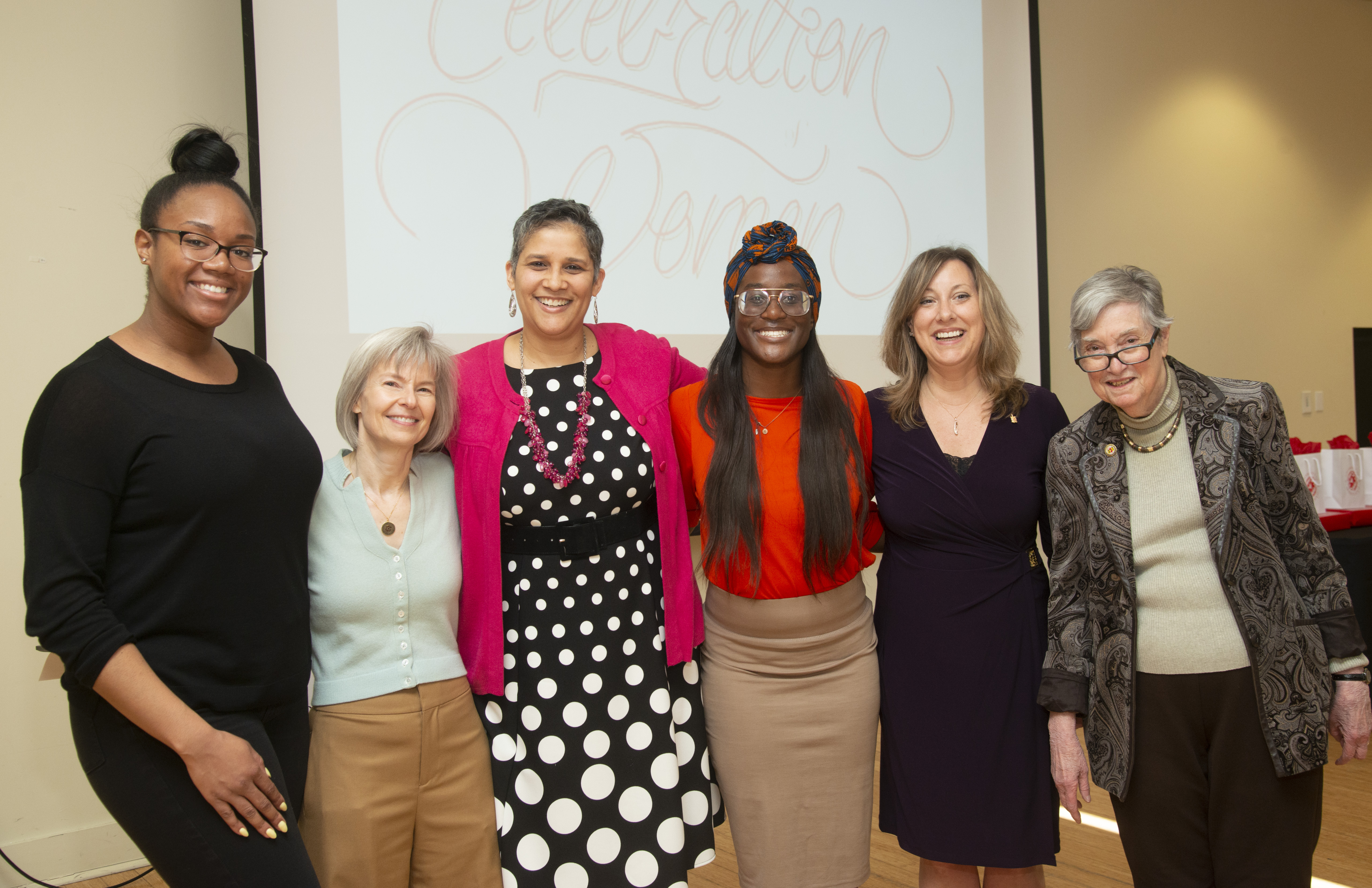 Image of a celebration of women event